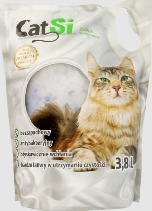 Catsi żwirek silikonowy 3.8L
