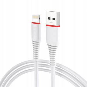 Kabel Usb Iphone 5g Szybkie Ładowanie Quick Biały