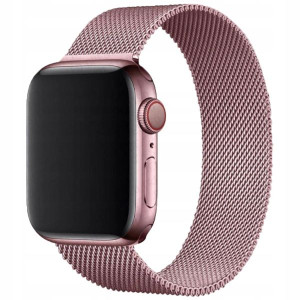 Pasek Metalowy 42-44mm Do Apple Watch Rosegold