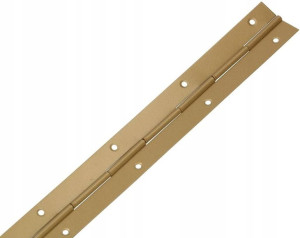 Zawias Zawiasy Taśmowy Listwowy 30 Cm Złoty Krótki