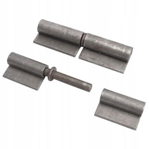 Zawias Czarny Skrzydełka Do Spawania 100x30x3x10mm