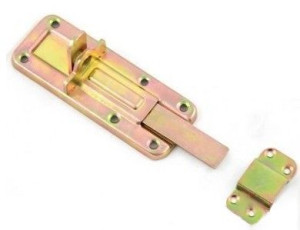 Zasuwka Prosta Zamknięcie Ocynkowana Zasuwa 100 Mm