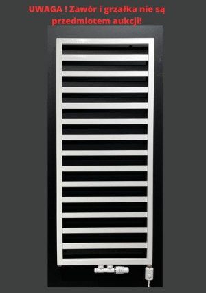 Grzejnik łazienkowy ALBA 1240/530 V=50 BIAŁY