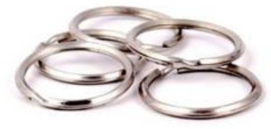 Kółka Do Kluczy 25 Mm Kółeczka Klucze Breloki 10 S