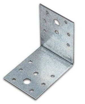 Kątownik Łącznik Wspornik Wąski 50x50x20 Mm 10 Szt