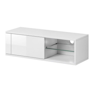 Hakano Szafka rtv DEA 30,5x100x35,8 styl nowoczesny biała