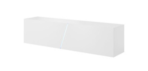 Hakano Szafka rtv DEO 35x160x40 cm styl nowoczesny biała