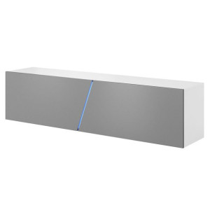 Hakano Szafka rtv DEO 35x160x40 cm styl nowoczesny biała