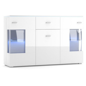 Hakano Komoda nowoczesna SOLUM 91x150x37 cm biała
