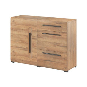 Hakano Komoda INTERMEZZO 86x120x39 cm styl klasyczny naturalny brąz