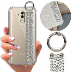 Etui Antishock Pasek Cekiny do HUAWEI MATE 20 LITE