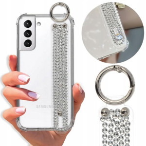 Etui Antishock Pasek Cekiny do SAMSUNG S21 PLUS 5G