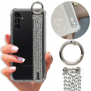 Etui Antishock Pasek Diamenty do SAMSUNG A13 5G