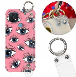 Etui Antishock Pasek do OPPO A15 Modne Top Wzory