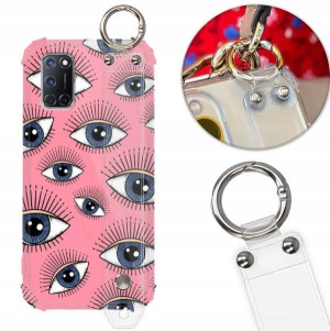 Etui Antishock Pasek do OPPO A52 Modne Top Wzory