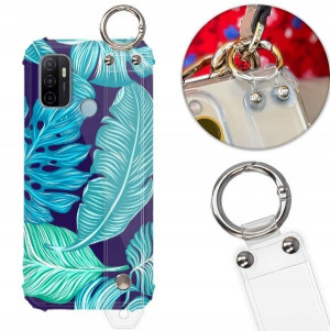 Etui Antishock Pasek do OPPO A53s Modne Top Wzory