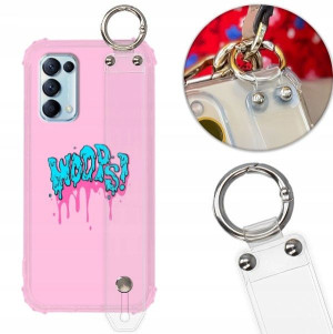 Etui Antishock Pasek do OPPO RENO 5K Modne Wzory