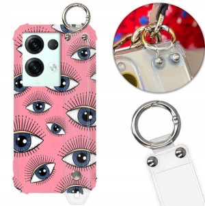 Etui Antishock Pasek do OPPO RENO 8 5G Modne Wzory