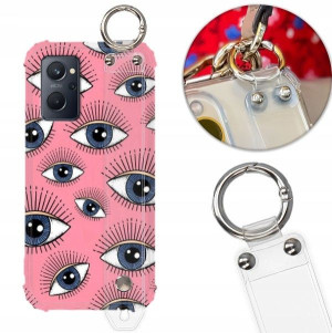 Etui Antishock Pasek do REALME 9i Modne Top Wzory