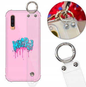 Etui Antishock Pasek do SAMSUNG A50 Modne Wzory