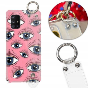 Etui Antishock Pasek do SAMSUNG A71 5G Modne Wzory