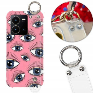 Etui Antishock Pasek do VIVO Y35 Modne Top Wzory