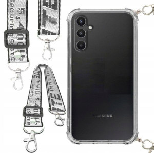 Etui Antishock Smycz Biała SAMSUNG A34 5G Ochronne