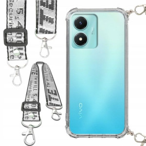 Etui Antishock Smycz Biała VIVO Y02S Ochronne Case