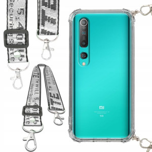 Etui Antishock Smycz Biała XIAOMI MI 10 Ochronne