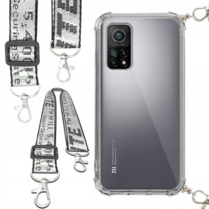 Etui Antishock Smycz Biała XIAOMI MI 10T 5G Case
