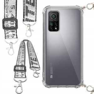 Etui Antishock Smycz Biała XIAOMI MI 10T Ochronne
