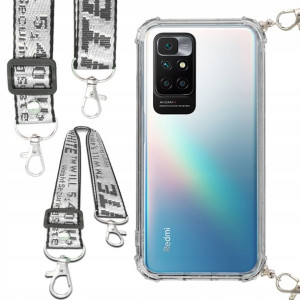 Etui Antishock Smycz Biała XIAOMI REDMI 10 Case