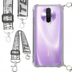 Etui Antishock Smycz Biała XIAOMI REDMI K30 Case