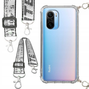 Etui Antishock Smycz Biała XIAOMI REDMI K40 Case