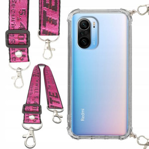 Etui Antishock Smycz Róż Do XIAOMI REDMI K40 PRO