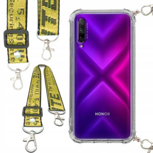 Etui Antishock Smycz Żółta Do HUAWEI HONOR 9X PRO