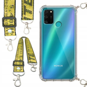 Etui Antishock Smycz Żółta Do HUAWEI HONOR PLAY 9A