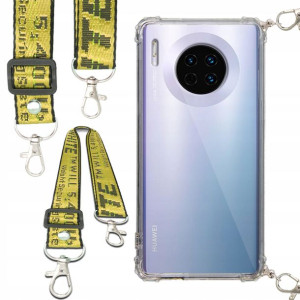Etui Antishock Smycz Żółta Do HUAWEI MATE 30 PRO