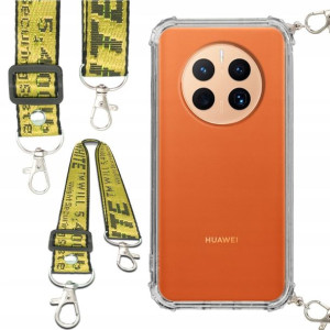 Etui Antishock Smycz Żółta Do HUAWEI MATE 50 Case