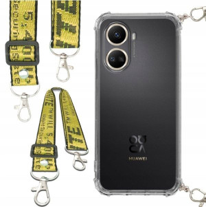 Etui Antishock Smycz Żółta Do HUAWEI NOVA 10 SE