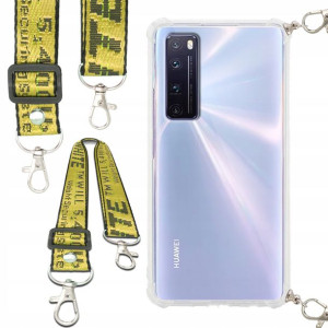 Etui Antishock Smycz Żółta Do HUAWEI NOVA 7 PRO