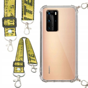 Etui Antishock Smycz Żółta Do HUAWEI P40 PRO Case