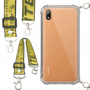 Etui Antishock Smycz Żółta Do HUAWEI Y5 2019 Case