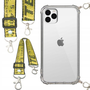 Etui Antishock Smycz Żółta Do IPHONE 11 PRO MAX