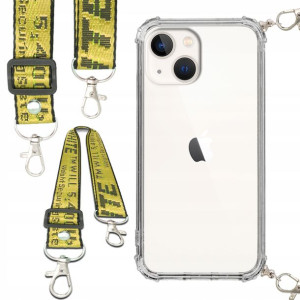 Etui Antishock Smycz Żółta Do IPHONE 13 MINI Case