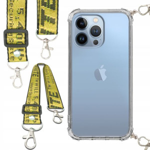 Etui Antishock Smycz Żółta Do IPHONE 13 PRO Case