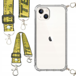 Etui Antishock Smycz Żółta Do IPHONE 14 PLUS Case