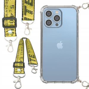 Etui Antishock Smycz Żółta Do IPHONE 14 PRO MAX