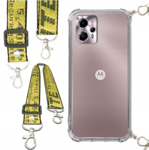 Etui Antishock Smycz Żółta Do MOTOROLA MOTO G13