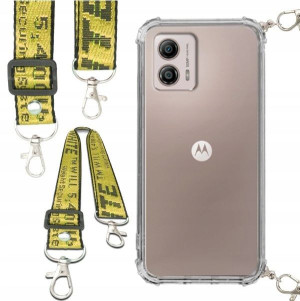 Etui Antishock Smycz Żółta Do MOTOROLA MOTO G53
